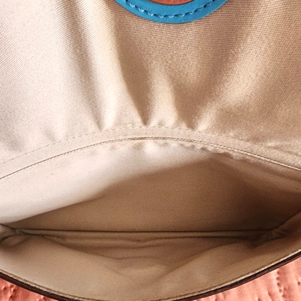 Coach Vintage Legacy Courtenay Blue Hobo Crossbody Handbag - Picture 9 of 17
